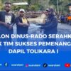 Paslon Dinus-rado serahkan 12 SK Tim Sukses dapil Tolikara satu
