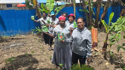 TP-PKK Tolikara Laksanakan Program “Aku Hatinya PKK” Untuk Mendorong Ketahanan Pangan Keluarga.