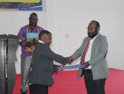 Ibadah dan Pelantikan Pengurus BAMAGNAS Kabupaten Tolikara Provinsi Papua Pegunungan Masa Bhakti 2025–2030