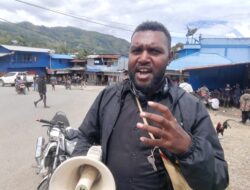 Pemuda GIDI Toli Imbau Pedagang dan Jasa Transportasi Tidak Naikkan Harga Menjelang Natal