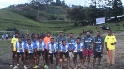 Sambut HUT ke-63 Gereja GIDI, Pemuda Klasis Goyage Resmi Gelar Turnamen Voli dan Futsal.