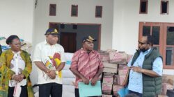 Pemda Tolikara Buka Posko Umum Bencana Kebakaran Giling Batu di Kantor Distrik Karubaga.