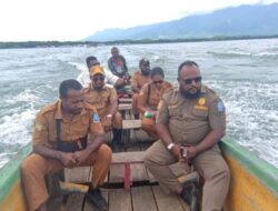 Bupati Jayapura Tinjau Banjir dan Ajak Warga Kerja Bakti di Kali Jaifuri