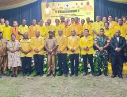 Bupati Jayapura: Golkar Harus Jadi Mitra Strategis Dalam Pembangunan Kabupaten Jayapura