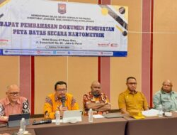 Pemkab Jayapura dan Pemkab Yalimo Bahas Penegasan Batas Wilayah Secara Kartometrik