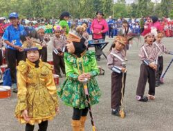 Hardiknas 2026 : Ribuan Anak TK di Kab. Jayapura Meriahkan Senam & Drumband Bersama Bunda PAUD