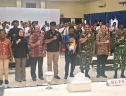 Bupati Yunus Wonda Launching Pendaftaran Transparansi Paskibraka Tingkat Kab Jayapura 2026