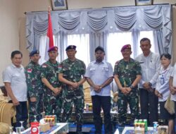 Kunjungan Resmi Komandan Kodal X Jayapura Kepada Bupati Jayapura
