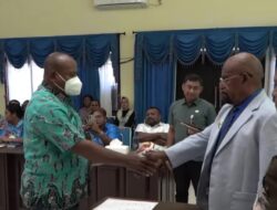 Penyerahan DPA Tahun Anggaran 2026 Kepada 35 OPD dan 19 Distrik Dilingkup Pemkab Jayapura