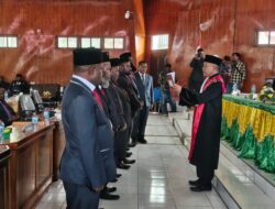 Delapan Anggota DPRK Tolikara Jalur Otsus Resmi Dilantik