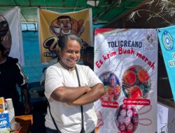 UMKM Anak Muda Toli, Turut Meramaikan Festival Etnik Religi Tolikara.