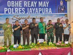 HUT Bhayangkara ke- 80, Polres Jayapura Perkuat Komitmen, Pemkab Apresiasi Sinergi Jaga Daerah