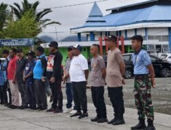 Bupati Jayapura Pimpin Kerja Bakti di Kawasan Festival Danau Sentani XV 2026