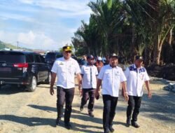 Bupati Jayapura Tinjau Progres Pengerasan dan Pengecoran Lokasi Festival Danau Sentani XV Tahun 2026
