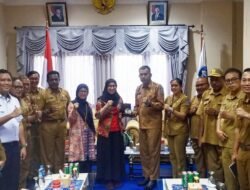 Audiensi Tim Ekspedisi Patriot 2026 Bahas Pengembangan Potensi Lokal Kawasan Transmigrasi Lereh di Kabupaten Jayapura